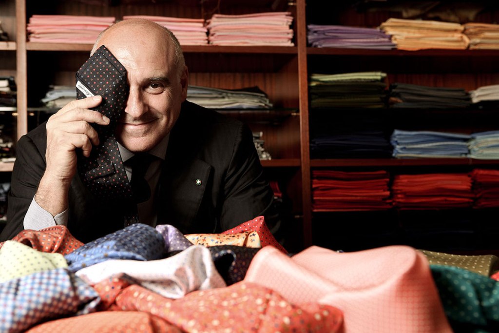 Maurizio Marinella and his ties